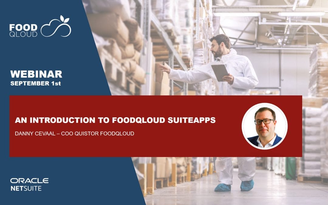 Introduction to FoodQloud SuiteApps on September 1st